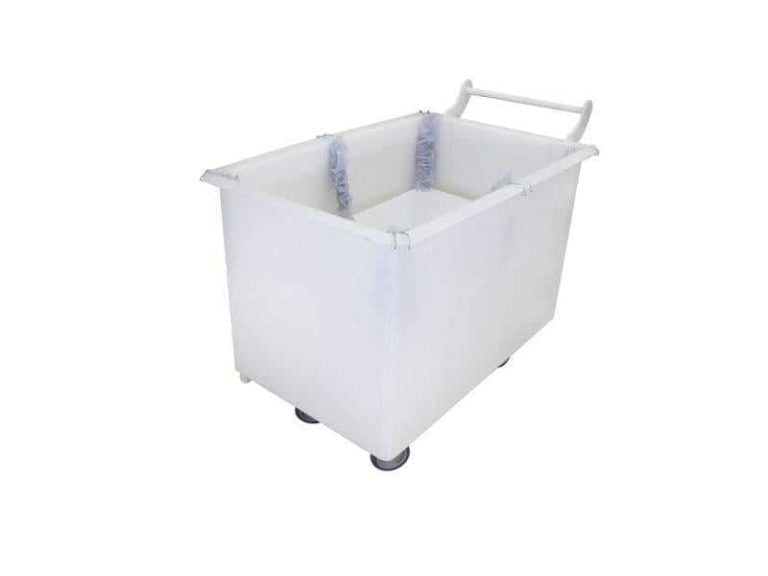 carro cuba macam brasil carrinho cuba modelo branco em pead branco plataforma ergonomia